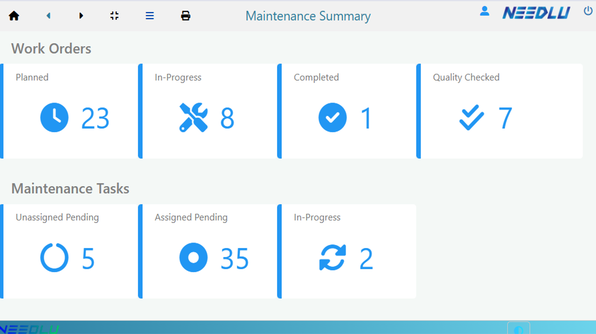 NEEDLU ConsEase Software Screenshot